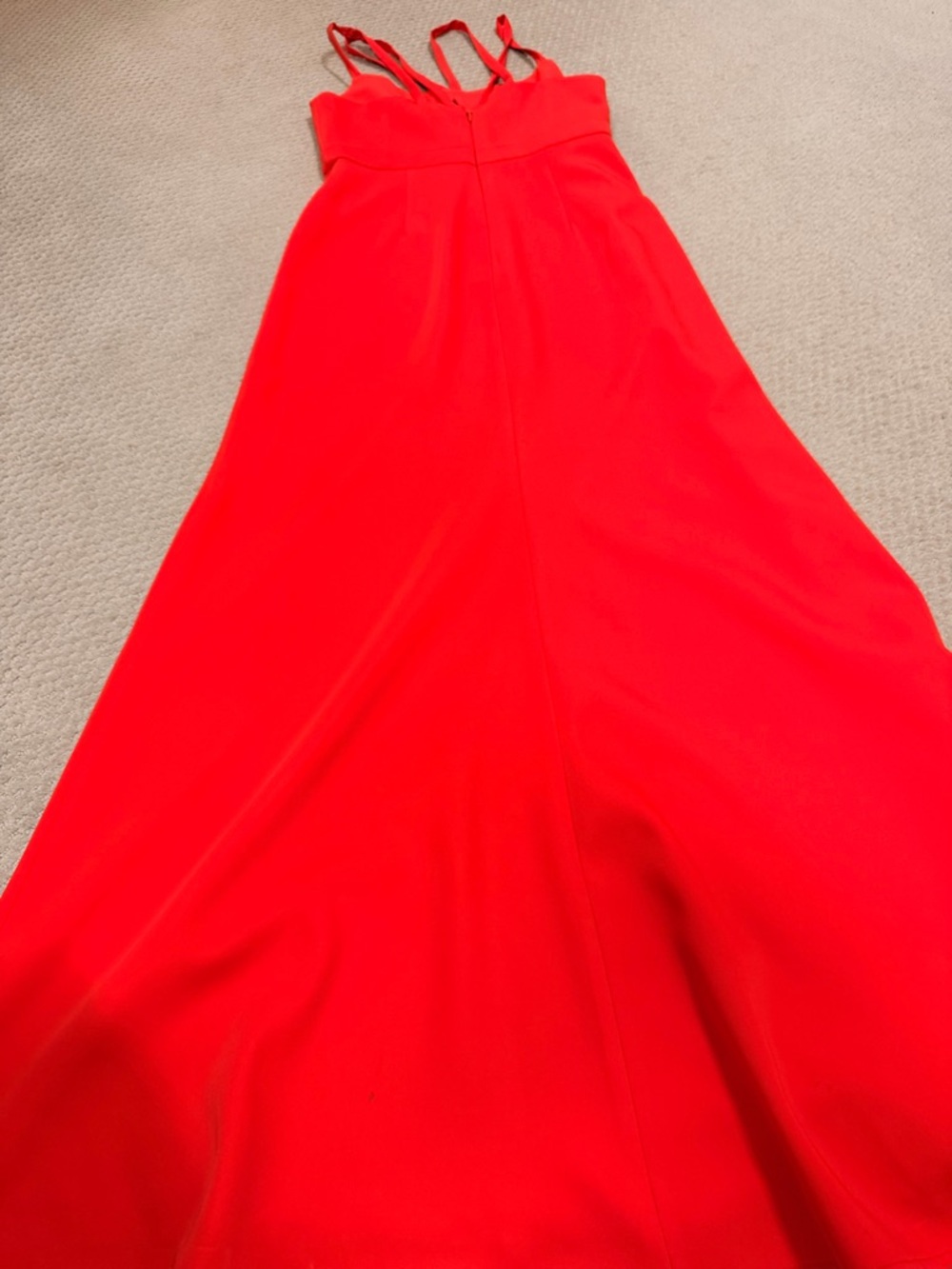 BCBGMaxAzria Bright Red Sleeveless Dress